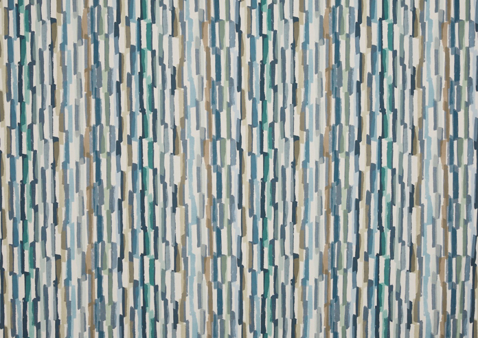 Morena, Indigo - Fabric Only - Image 3